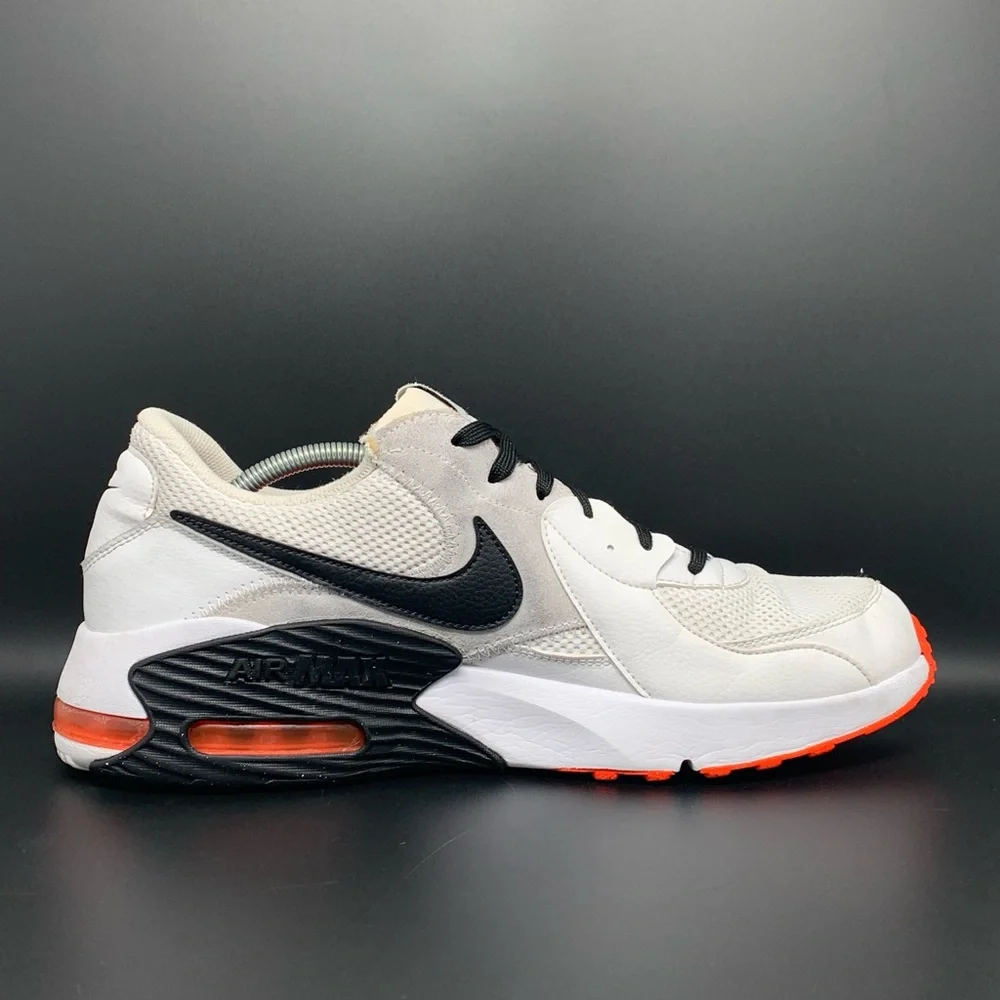 Nike Air‎ Max Excee White Black Crimson Running Shoes Men’s Sz 13